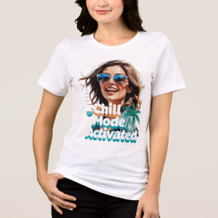 En Tri-matière T-shirt chill activé