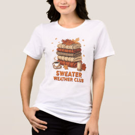 En Tri-matière T-Shirt Club Sweater Weather – Esthétique Automnal