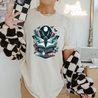 En Tri-matière T-shirt confortable pour amateur de livres Unisexe
