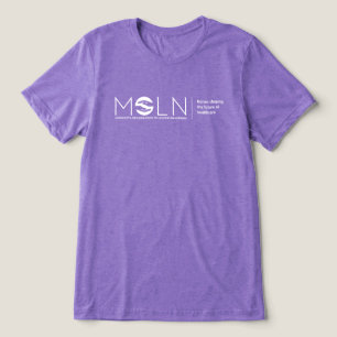 En Tri-matière T-shirt couleur foncé MOLN Tri-Blend