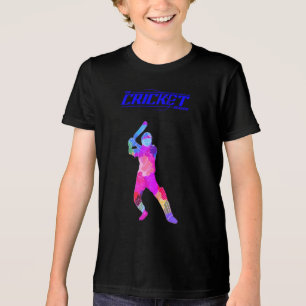 En Tri-matière T-Shirt Cricket
