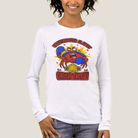 T-Shirt Crustacés Non Autorisés Écrasent Tout