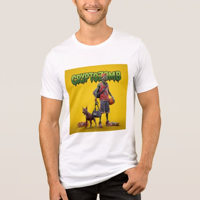 En Tri-matière T-Shirt CRYPTOZOMB (Recto)