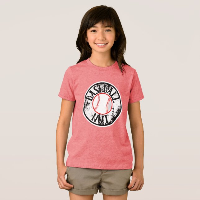 En Tri-matière T-shirt de baseball (Recto plein)