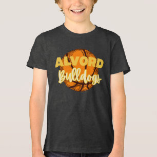 En Tri-matière T-shirt de basketball Alvord TX Bulldogs