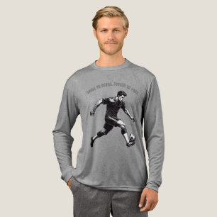 En Tri-matière T-shirt de football drôle et motivant