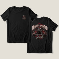 T-shirt de gym haltère gothique crâne lourd et han