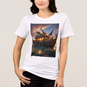 En Tri-matière T-shirt de l’Arche de Noé