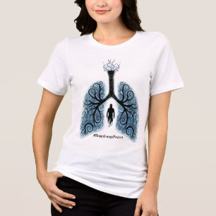 En Tri-matière T-shirt de la campagne de financement du projet Ha