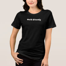 T-Shirt de la collection Logo Walk Steady Lifestyl