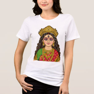 En Tri-matière T-Shirt de la déesse Durga