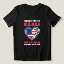 T-shirt de la Fierté infirmière à la retraite