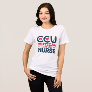 En Tri-matière T-shirt de l'infirmière de la CCU Fière