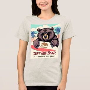 En Tri-matière T-shirt de l'ours de Californie pour femmes