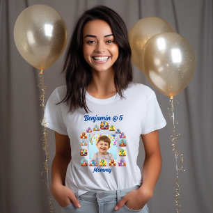 En Tri-matière T-shirt de maman Anniversaire de enfant Baby Dinos