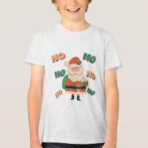 T-Shirt de Noël Ho Ho Ho | Graphique de vacances a