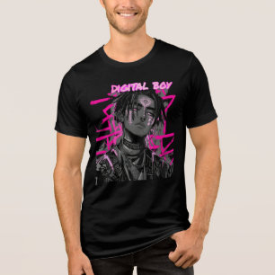 En Tri-matière T-Shirt Digital boy