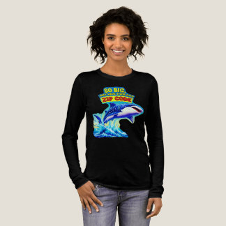 En Tri-matière T-shirt drôle de requin baleine