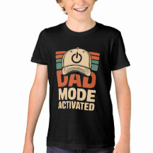 T-shirt drôle pour papa avec mode papa activé