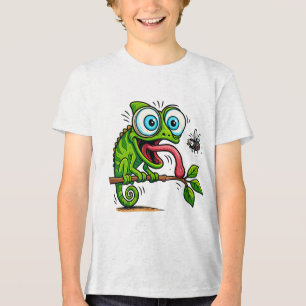 En Tri-matière T-shirt enfant Cheeky Frog Snack Attack - Drôle