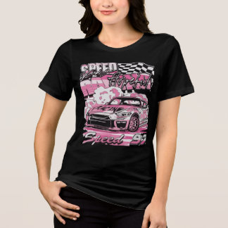 En Tri-matière T-shirt femme