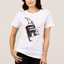 T-Shirt Femme Art Porto-Ricain Plena Punk