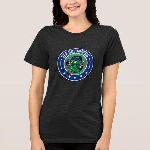 En Tri-matière T-shirt femme avec logo Jersey