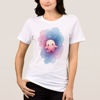 En Tri-matière T-shirt femme Cute Bella+Canvas - Style confort