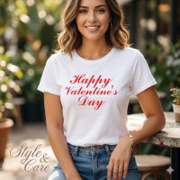 T-shirt femme Heureuse Sainte-Valentin
