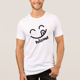En Tri-matière T-shirt gourmand