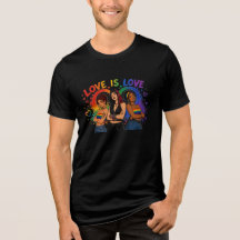 T-Shirt Graphique Arc-en-Ciel LGBTQ