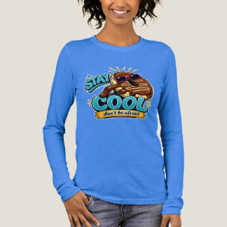 En Tri-matière T-shirt graphique drôle Stay Cool Donut