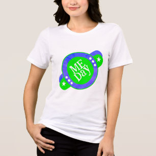En Tri-matière T-Shirt Graphique Me Day Tri-Blend