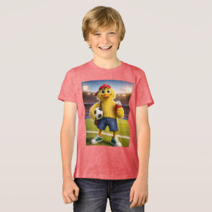 En Tri-matière T-shirt graphique pour enfants mignons Douce et