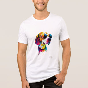 En Tri-matière T-shirt graphique pour homme ADOM "Restez Vif, Res