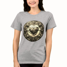 T-shirt gris féminin