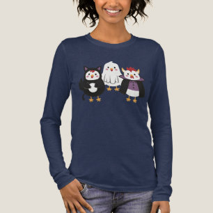 En Tri-matière T-shirt Halloween au poulet mignon - Poulets amusa