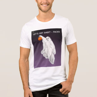 En Tri-matière T-shirt Halloween fantôme ivre