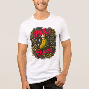 En Tri-matière T-shirt homme Funny Pickle Queen - Alimentation fa