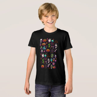 En Tri-matière T-shirt Icône Halloween Horreur & Monster