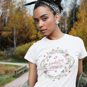 En Tri-matière T-shirt Inspirant Freestyling
