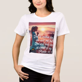 En Tri-matière T-shirt 'Inspirer Faith'