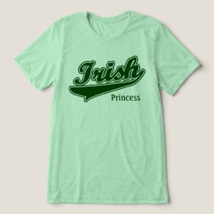 En Tri-matière T-shirt irlandais personnalisé