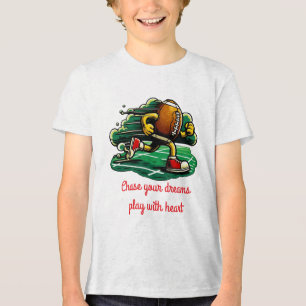En Tri-matière T-shirt Jeune Bella+Canvas
