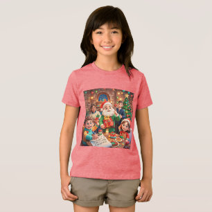 En Tri-matière T-shirt Jeune Bella+Canvas