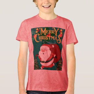 En Tri-matière T-shirt Joyeux Noël