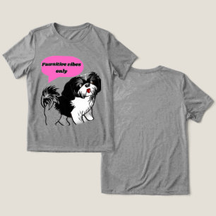 En Tri-matière T-Shirt Lover pour animal de compagnie mignon