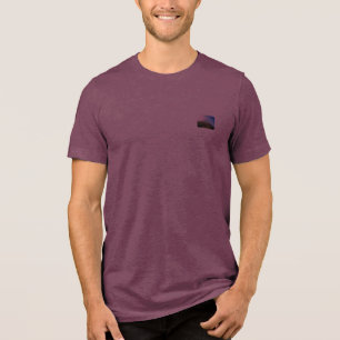 En Tri-matière T-shirt MENS BELLA TRI MÉLANGE COOL ECO STYLE