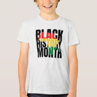 T-Shirt Mois de l'Histoire des Noirs