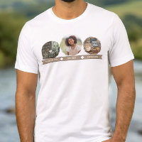 T-shirt Mon Papa Livre de Photos Papa Café